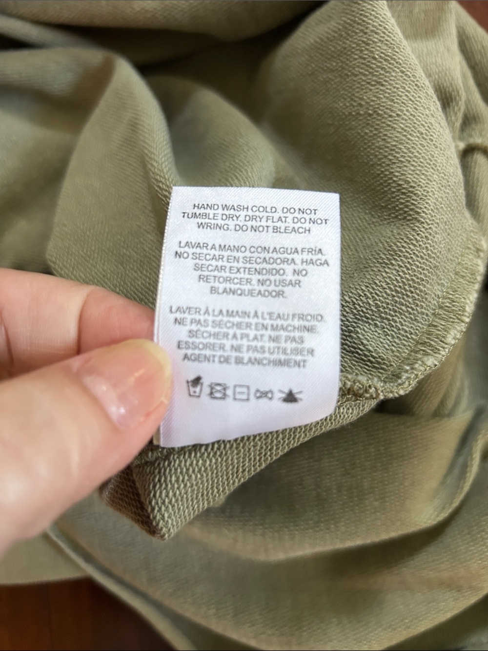 Thread & Supply Women's Green Drawstring Midi Skirt - Picture 7 of 7